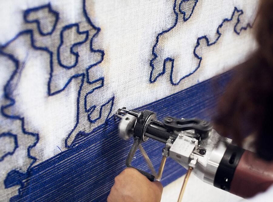 silk yarns for carpets