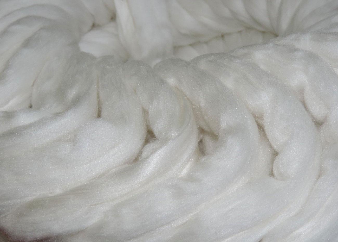natural combed silk