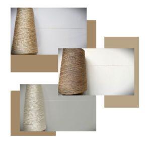 Filati da seta naturale selvatica