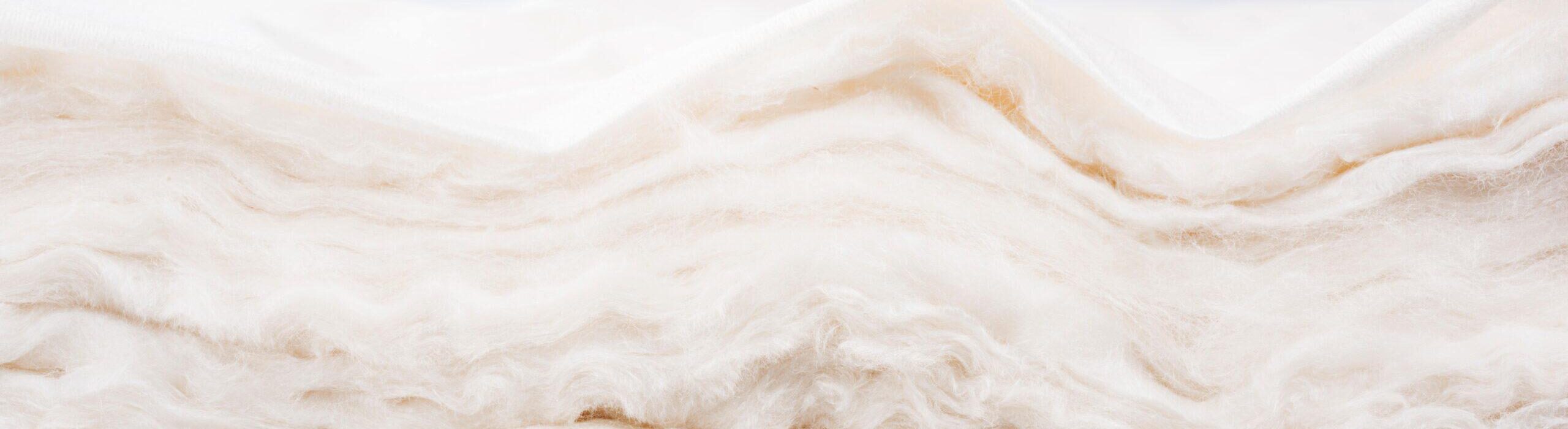 imbottitura in seta naturale