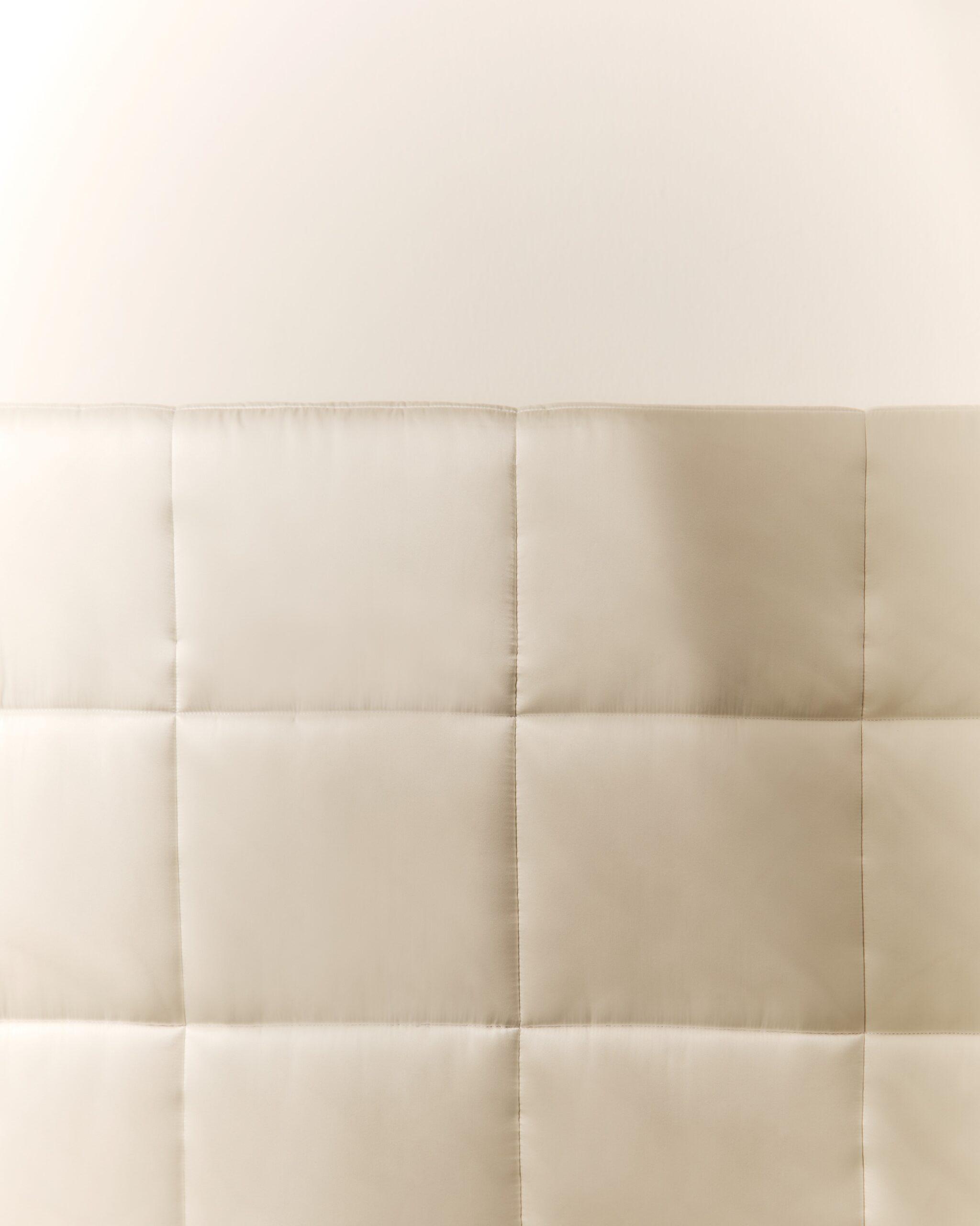 piumone in seta a calore differenziato