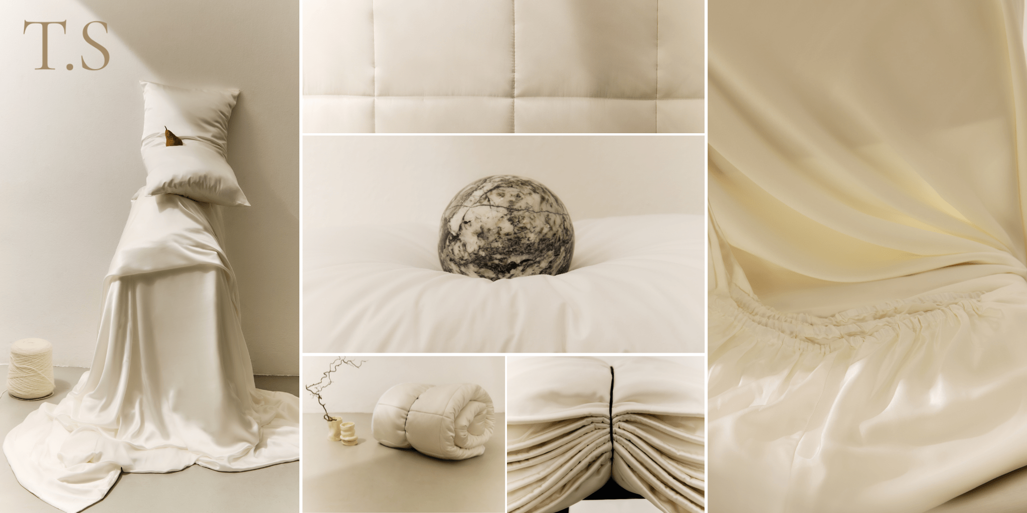 biancheria da letto in seta T.SILK COLLECTION