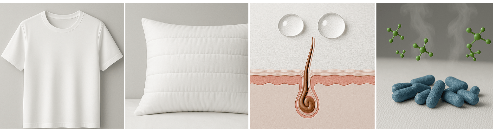 odor-resistant fabrics. Sweata and odors