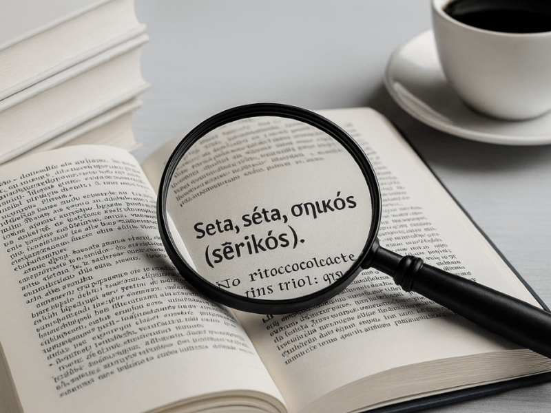 l'origine della seta