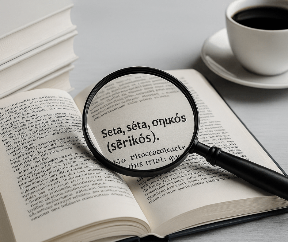 l'origine della seta